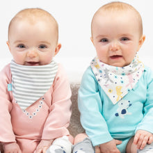 Load image into Gallery viewer, Baby in happy hare bib
