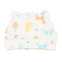 Load image into Gallery viewer, Baby in woodland hat
