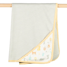 Load image into Gallery viewer, Baby in woodland blanket