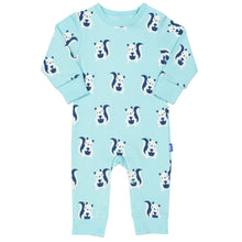 Load image into Gallery viewer, Baby in super squirrel romper