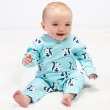 Load image into Gallery viewer, Baby in super squirrel romper