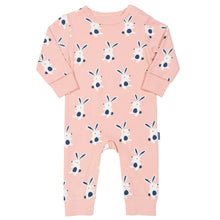 Load image into Gallery viewer, Baby in happy hare romper