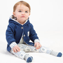 Load image into Gallery viewer, Baby in speckle bear leggings