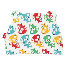 Load image into Gallery viewer, Baby in rainbow fox hat