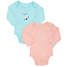 Load image into Gallery viewer, Baby in heart 2 pack bodysuit