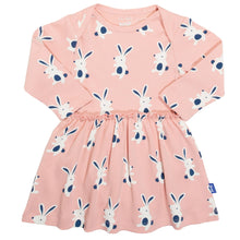 Load image into Gallery viewer, Baby in happy hare bodydress