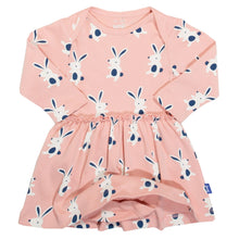 Load image into Gallery viewer, Baby in happy hare bodydress