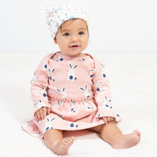 Load image into Gallery viewer, Baby in happy hare bodydress