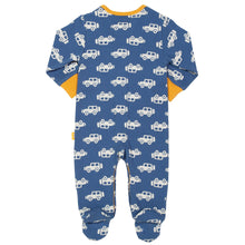 Load image into Gallery viewer, Baby in off-road sleepsuit