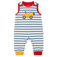 Load image into Gallery viewer, Baby in off-road dungarees