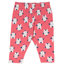 Load image into Gallery viewer, Baby in owl leggings pink