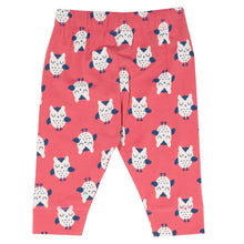 Load image into Gallery viewer, Baby in owl leggings pink