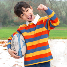 Load image into Gallery viewer, Boy in rugby shirt