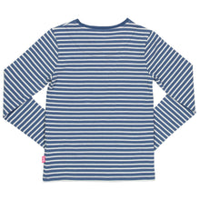 Load image into Gallery viewer, Girl in stripy t-shirt