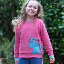 Load image into Gallery viewer, Girl in pony sweatshirt