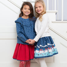 Load image into Gallery viewer, Girl in ice dance 2-in-1 skirt