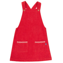 Load image into Gallery viewer, Girl in pocket pinafore