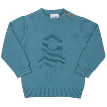 Load image into Gallery viewer, Boy in rocket jumper