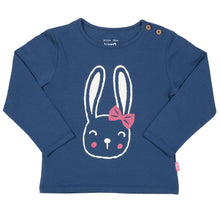 Load image into Gallery viewer, Girl in happy hare t-shirt