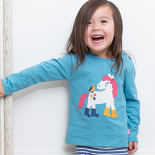 Load image into Gallery viewer, Girl in puddle pony t-shirt
