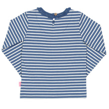 Load image into Gallery viewer, Girl in mini stripy t-shirt