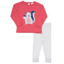 Load image into Gallery viewer, Girl in squirrel knit set
