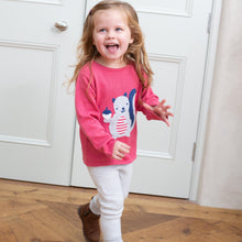 Load image into Gallery viewer, Girl in squirrel knit set