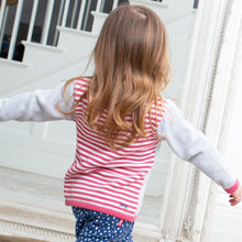 Load image into Gallery viewer, Girl in happy hare jumper