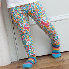 Load image into Gallery viewer, Girl in mini pretty pony leggings