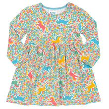 Load image into Gallery viewer, Girl in pretty pony dress