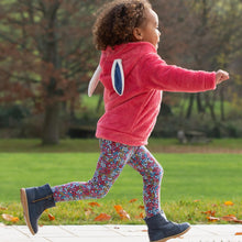 Load image into Gallery viewer, Girl in happy hare fleece pink
