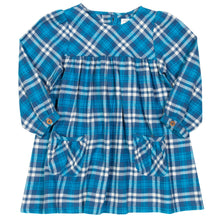 Load image into Gallery viewer, Girl in plaid party dress