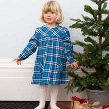 Load image into Gallery viewer, Girl in plaid party dress