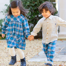 Load image into Gallery viewer, Girl in plaid party dress