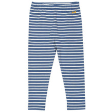 Load image into Gallery viewer, Child in mini stripy leggings